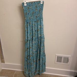 Floral maxi dress
